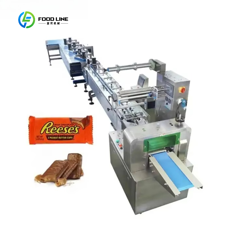 경제적인 자동 케이크 초콜릿 수평 포장 라인 캔디 단백 - Protein Bar 리뷰 및 가격