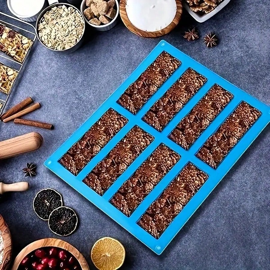 1pc 실리콘 그라놀라 바 몰드, 캔디 바 몰드, 직사 - Protein Bar 리뷰 및 가격