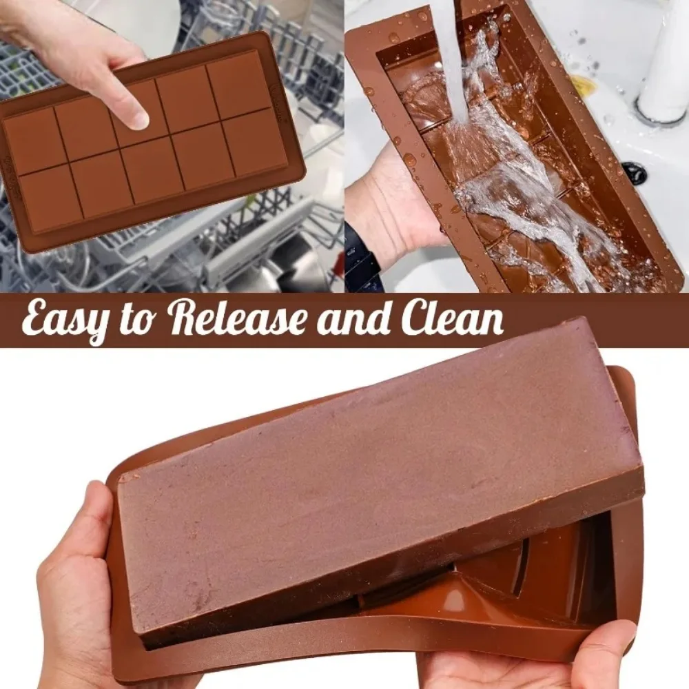 실리콘 초콜릿 바 몰드, 직사각형 모양, 쉽게 분리 가 - Protein Bar 리뷰 및 가격